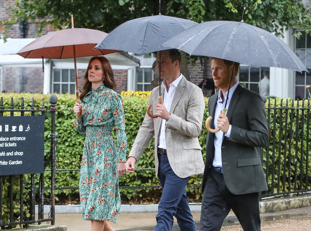 Kate Middleton;Prince William;Prince Harry;<br>20th Anniversary of Princess Diana's Death