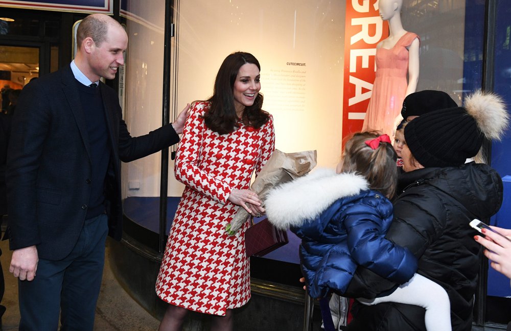 Prince William;Kate Middleton;<br>The Duke and Duchess of Cambridge Visit NK Department Store