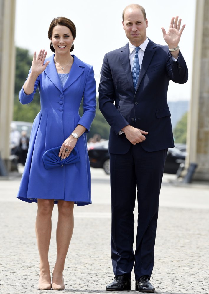 The Duke and Duchess of Cambridge Visit The Brandenburg Gate