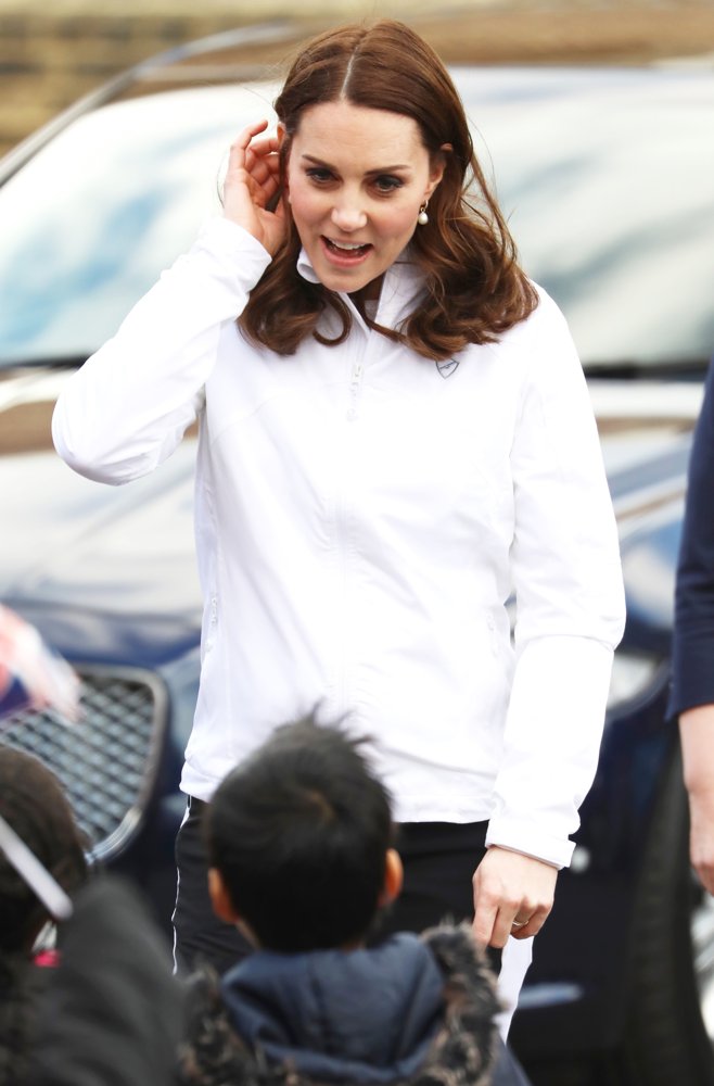 The Duchess of Cambridge Visits Bond Primary School