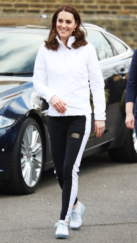 The Duchess of Cambridge Visits Bond Primary School