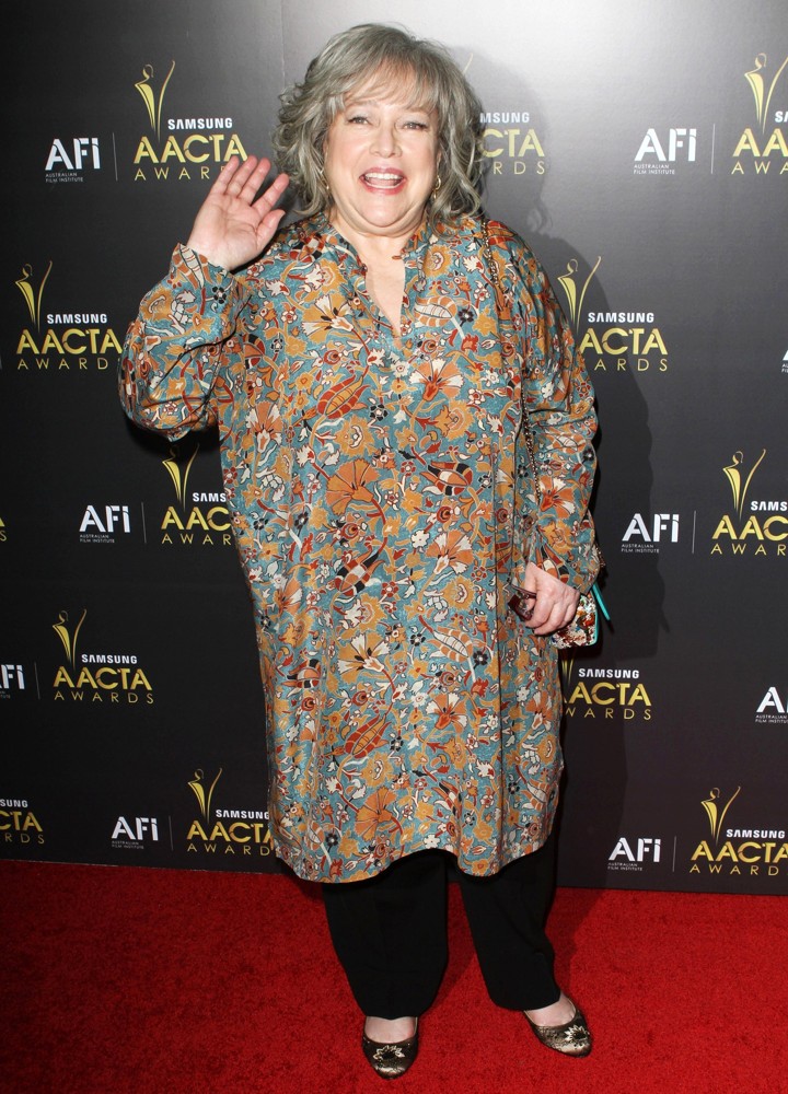 Kathy Bates;<br>2012 Australian Academy of Cinema and Television Arts Awards - Arrivals