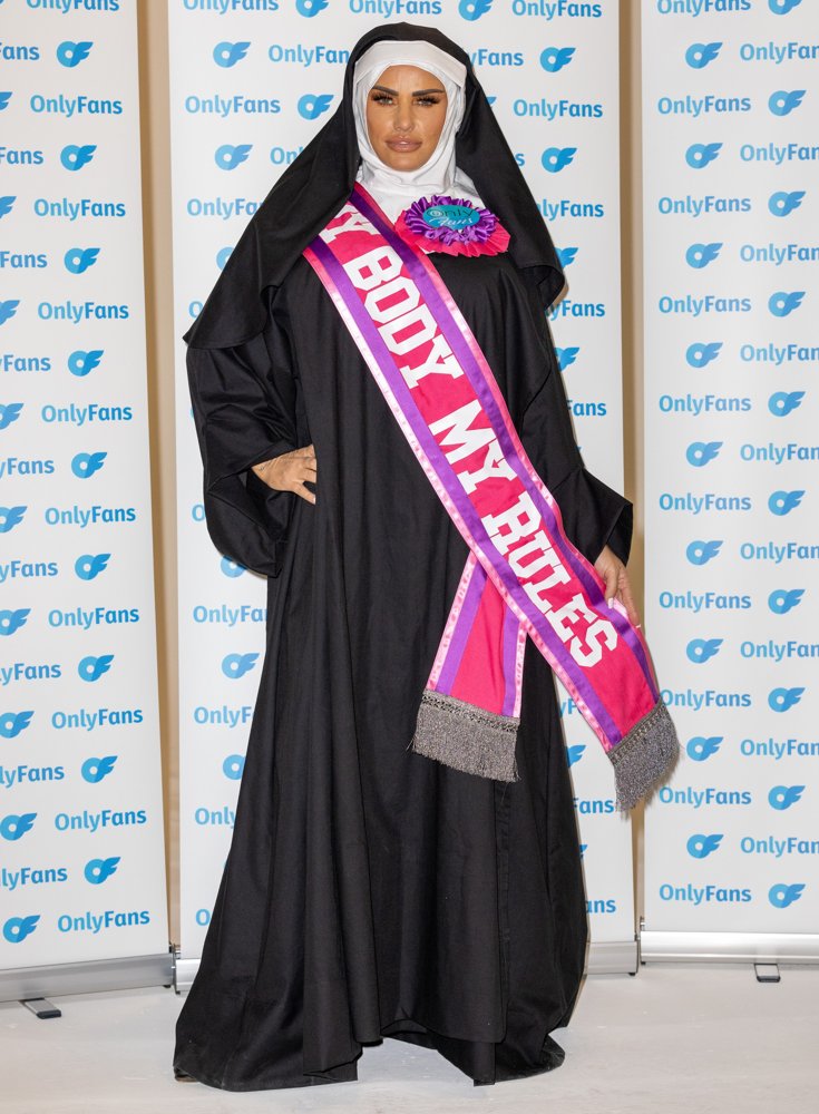 Katie Price Launches Only Fans Channel - Photocall