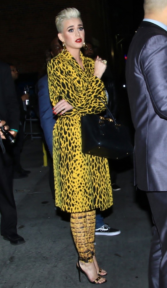 Katy Perry at The Jimmy Kimmel Live! Studios