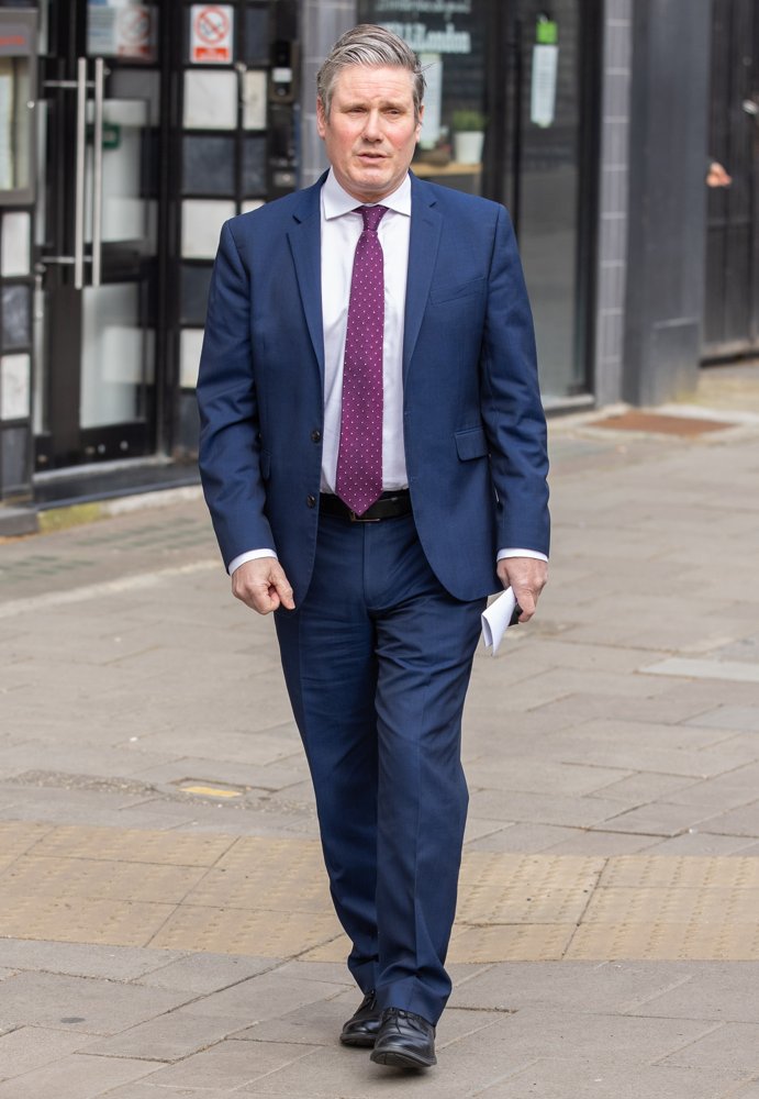 Keir Starmer at Global Studios