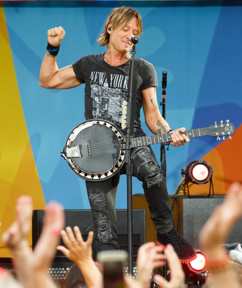 Keith Urban Performs on ABC's Good Morning America Summer Concert Series