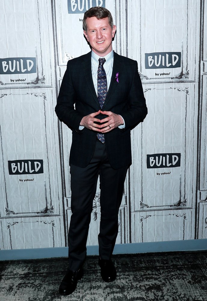 Ken Jennings Inside for AOL Build Series Celebrity Candids