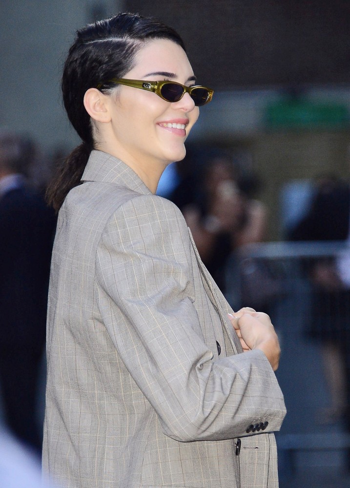 Kendall Jenner Leaving Fendi Show
