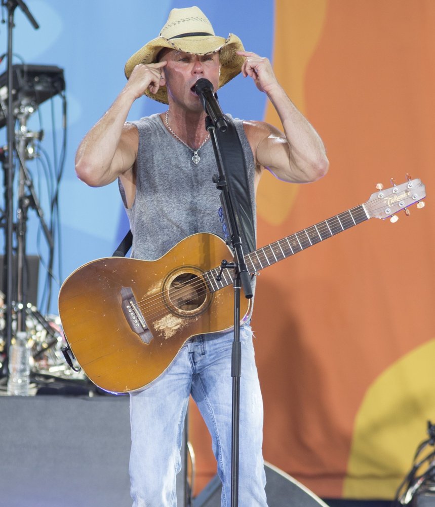 Kenny Chesney Performs on ABC's Good Morning America as Part of The Summer Concert Series