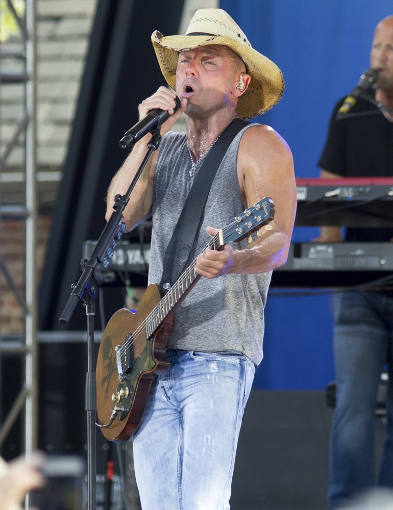 Kenny Chesney Performs on ABC's Good Morning America as Part of The Summer Concert Series