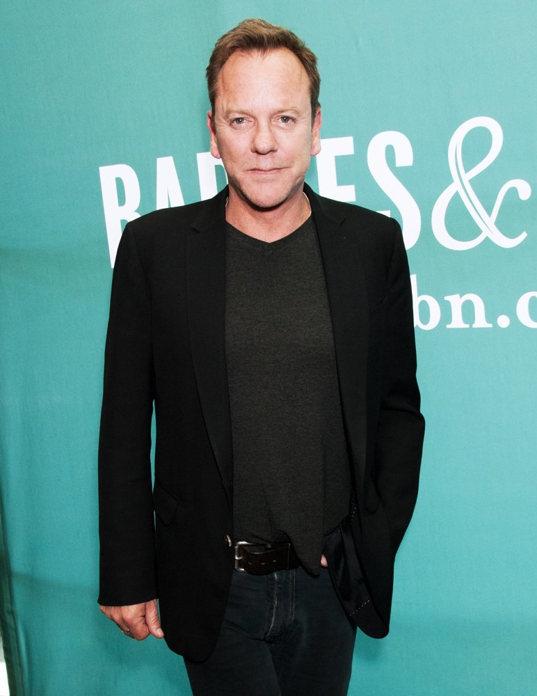 Kiefer Sutherland Promotes Down in A Hole Music CD