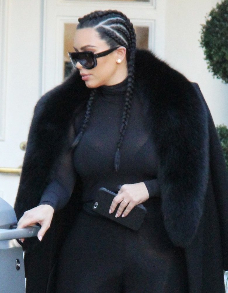 Kim Kardashian Spotted Leaving Epione Cosmetic Laser Center