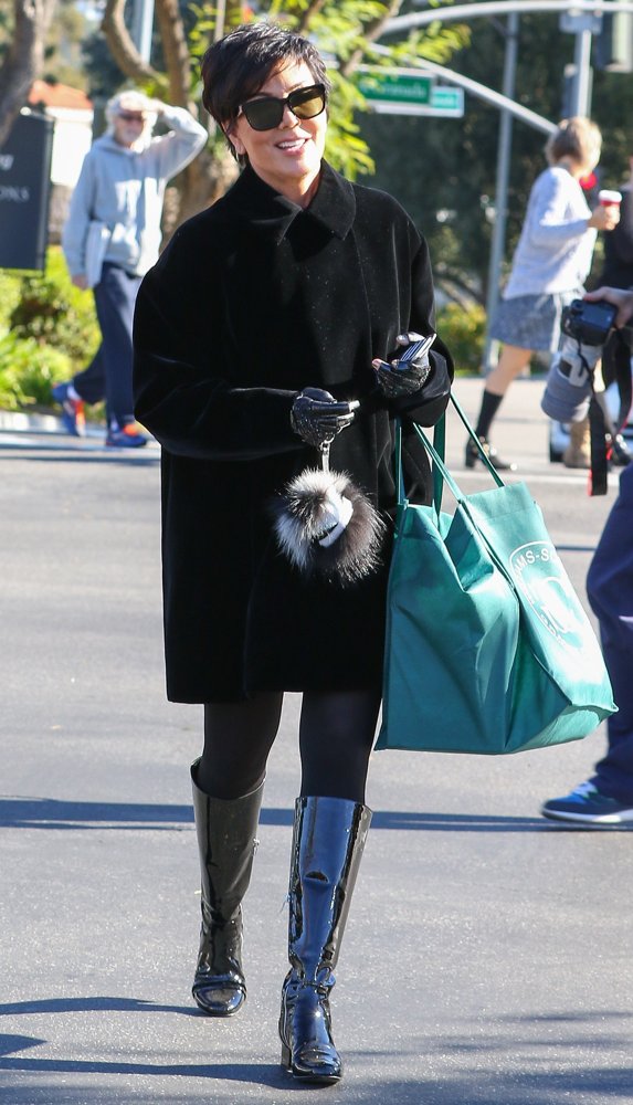 Kris Jenner Shops at Williams-Sonoma