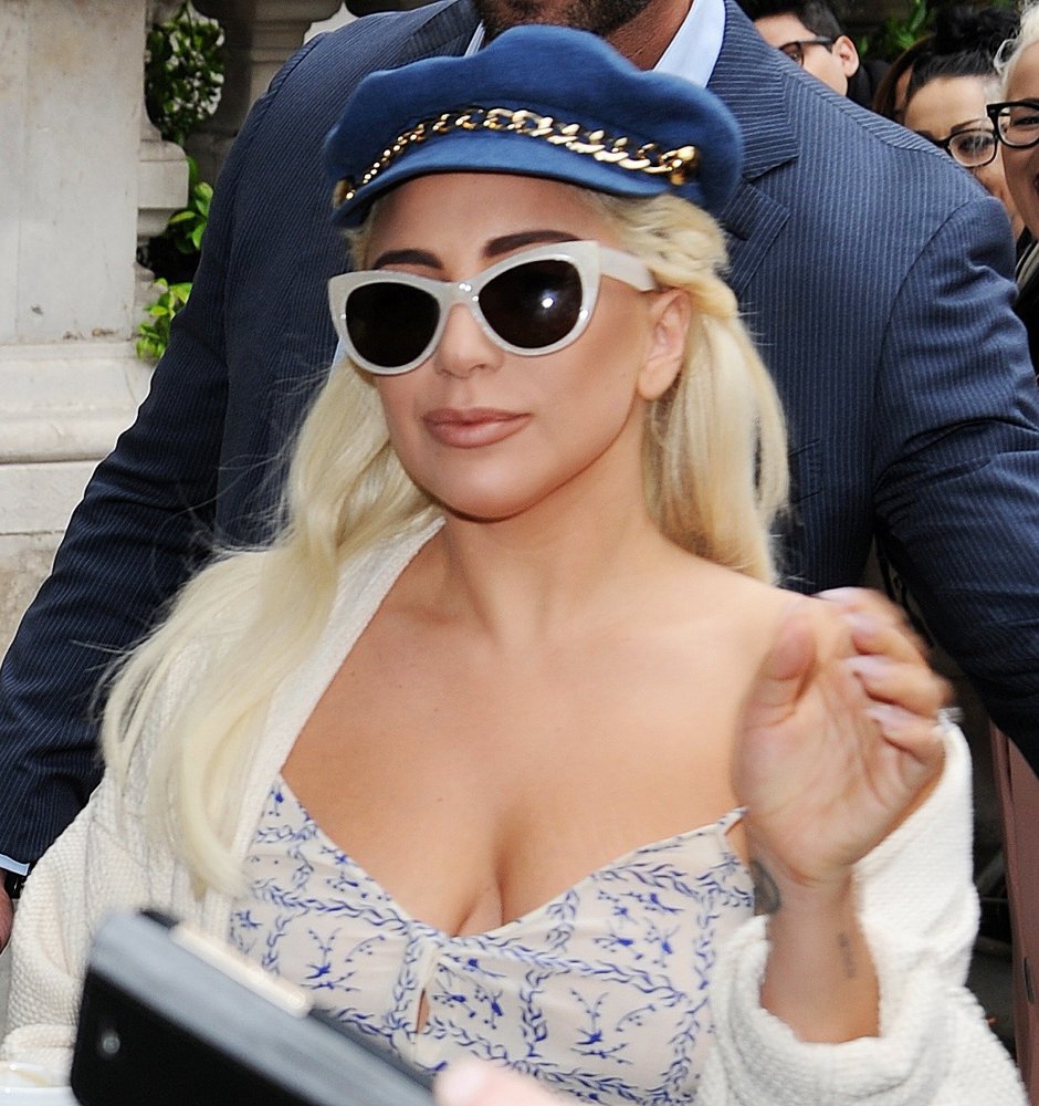 Lady GaGa Leaves The Langham Hotel