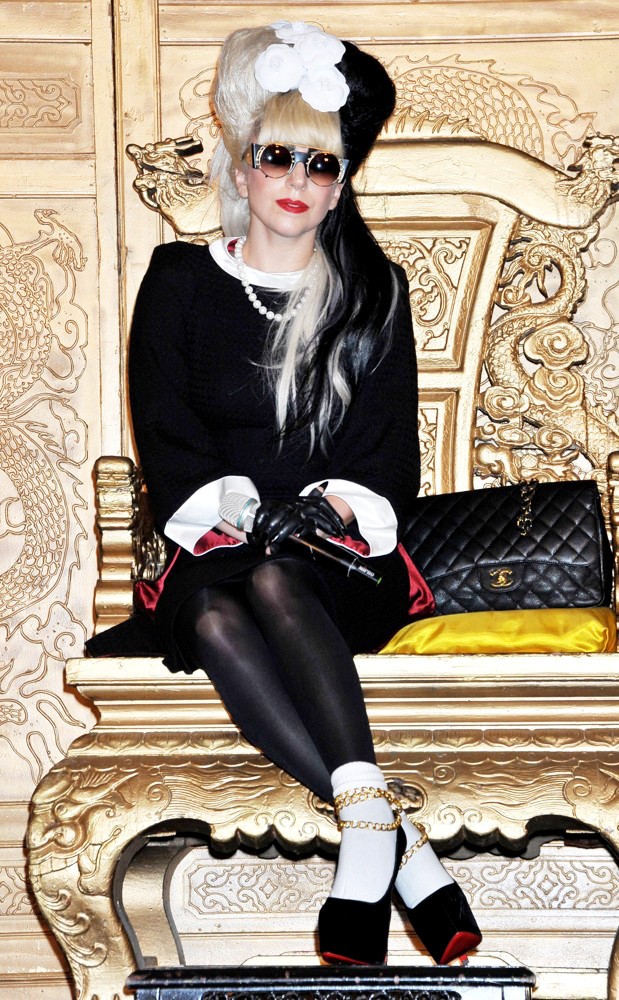 Lady GaGa Attends A Photocall During Her First Promotional Tour of Taiwan