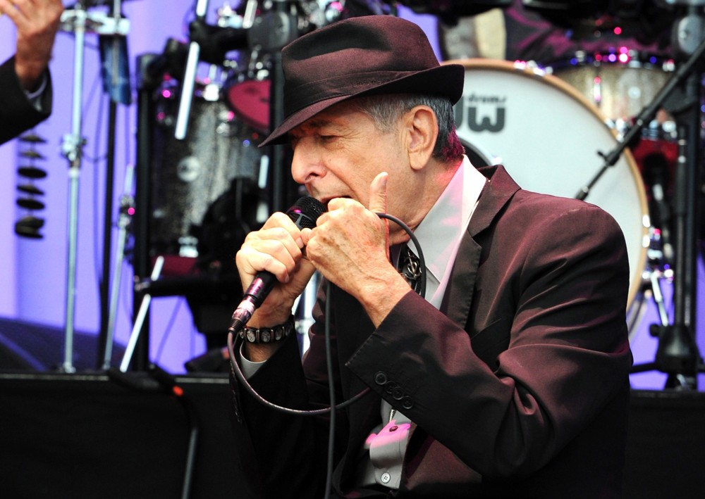 Leonard Cohen Performs for A Live Audience