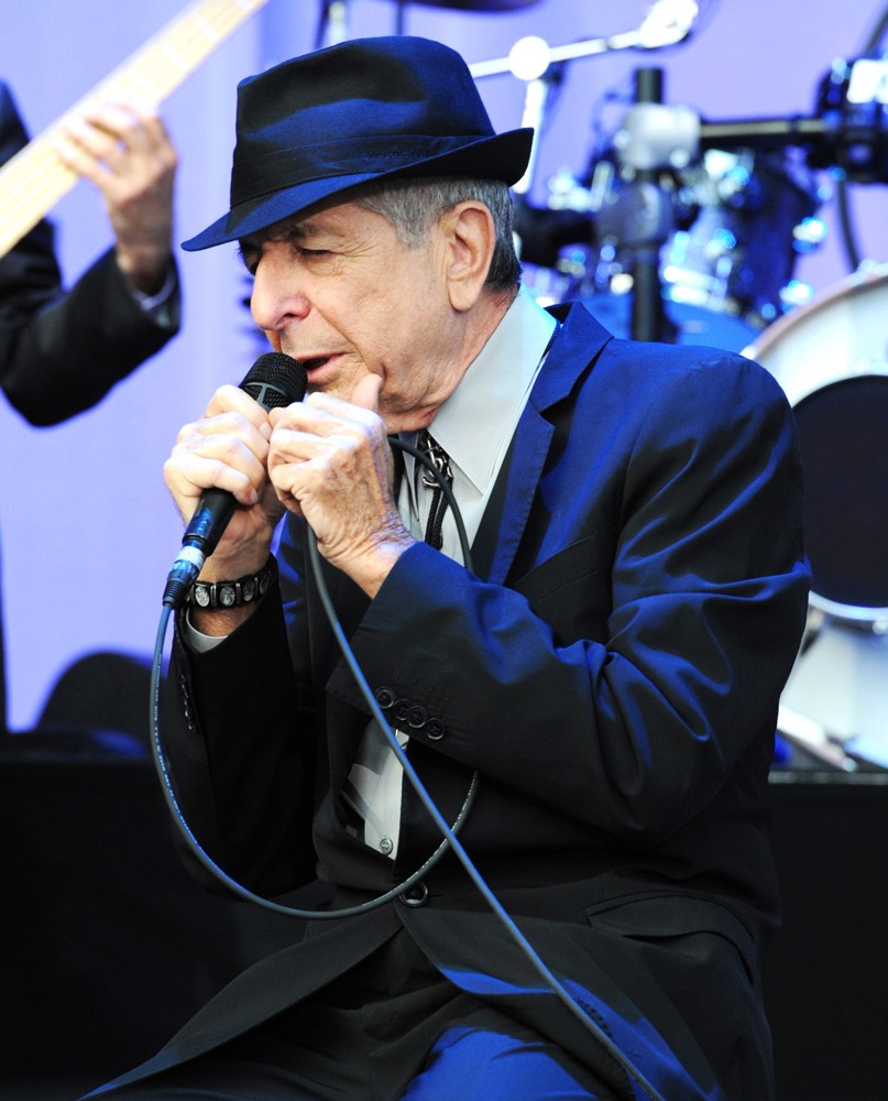 Leonard Cohen Performs for A Live Audience
