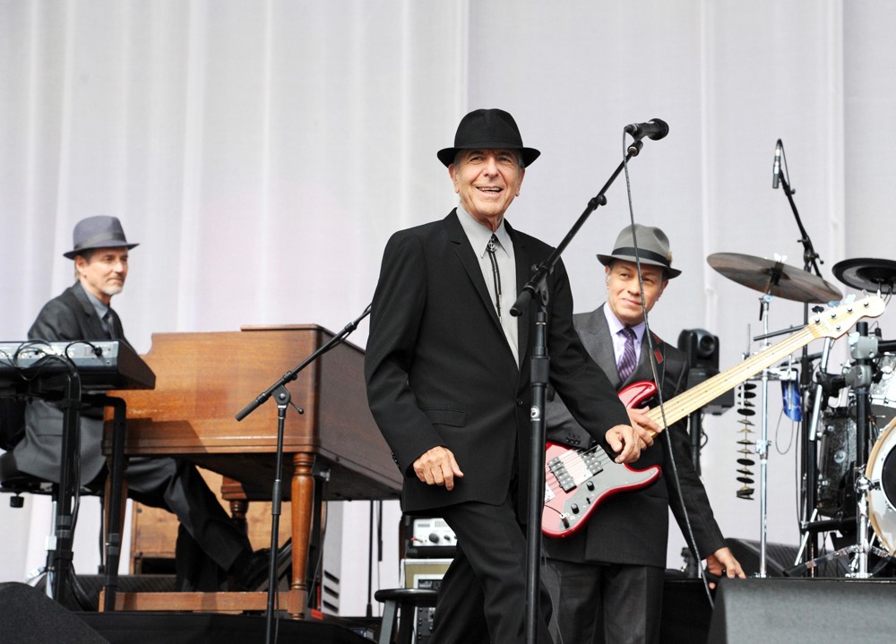 Leonard Cohen Performs for A Live Audience