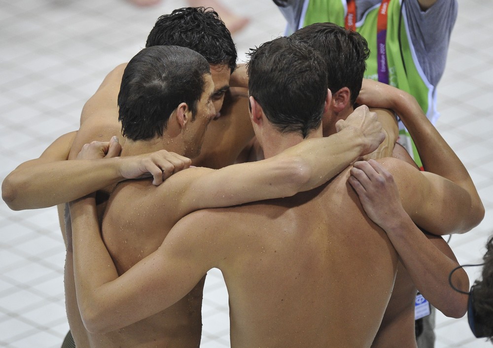 Michael Phelps;<br>The London 2012 Olympic Games - Day 4