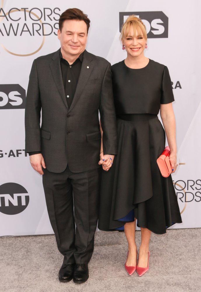Mike Myers, Kelly Tisdale<br>25th Annual Screen Actors Guild Awards - Arrivals