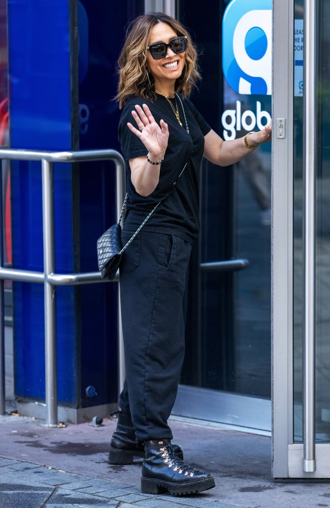 Myleene Klass at Global Studios