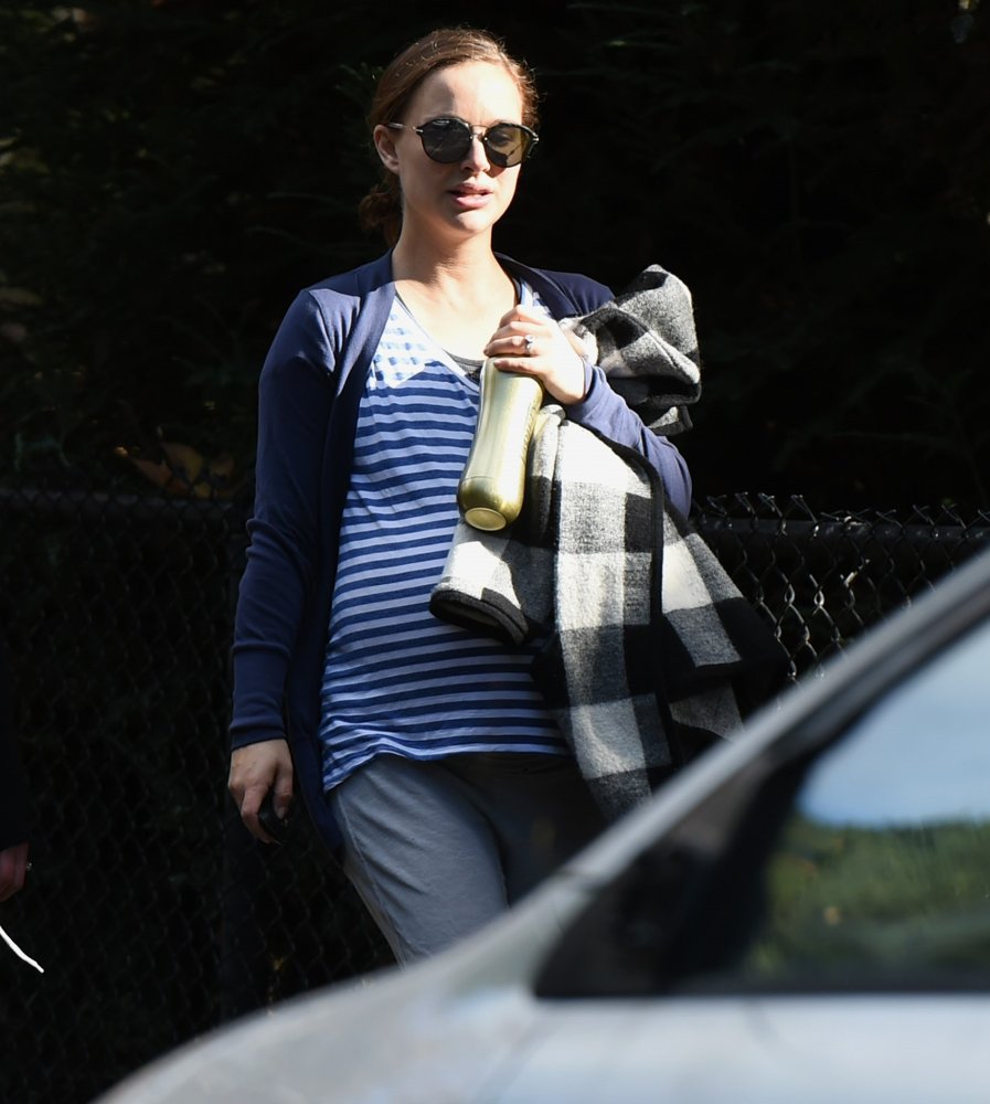 Natalie Portman Goes for A Hike