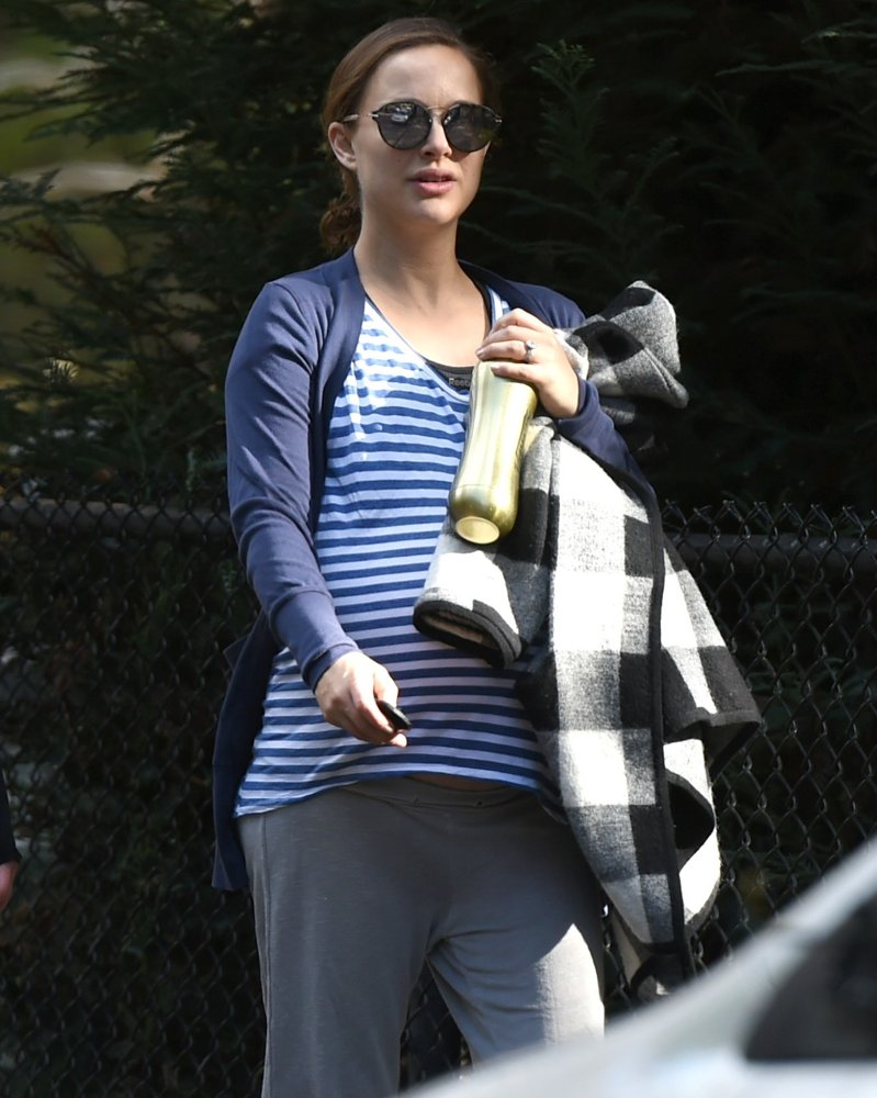 Natalie Portman Goes for A Hike