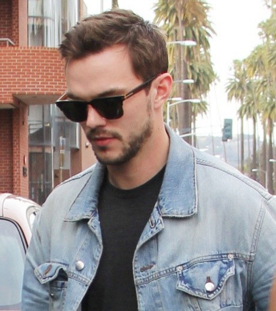 Nicholas Hoult Spotted Walking in Beverly Hills