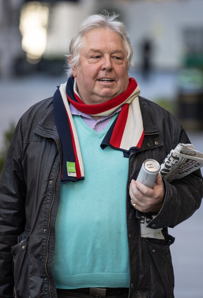 Nick Ferrari Seen at Global Studios After Radio Show