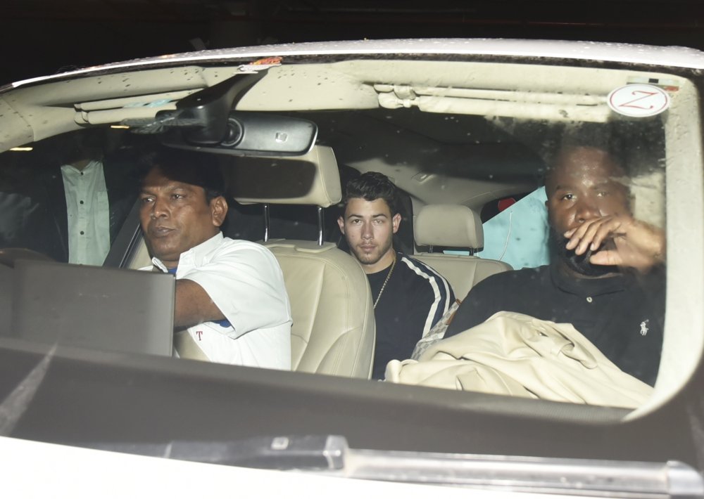 Nick Jonas Arrives at The Mumbai Airport