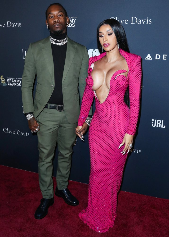Offset, Cardi B<br>The Recording Academy and Clive Davis' 2020 Pre-GRAMMY Gala