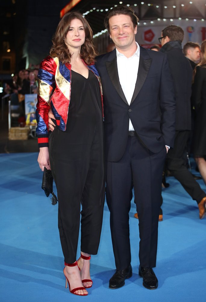 Jools Oliver,Jamie Oliver;<br>Eddie The Eagle Premiere - Arrivals