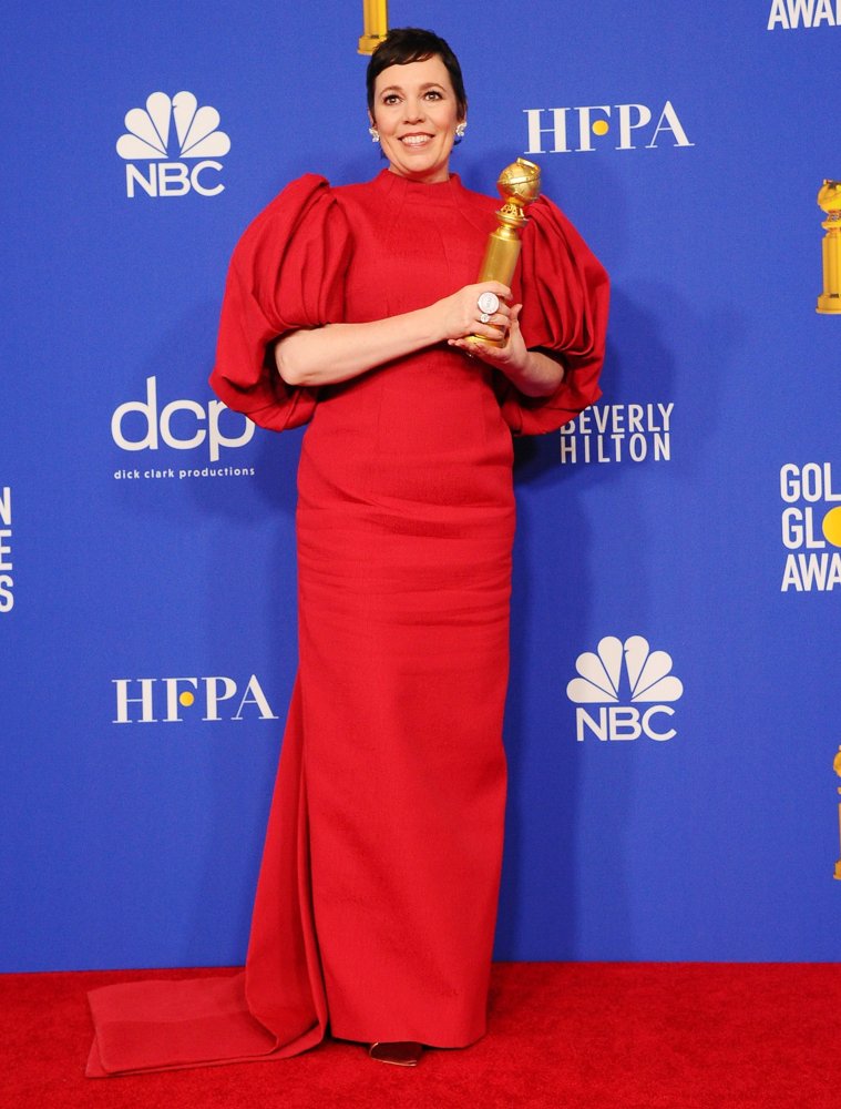 Olivia Colman<br>77th Annual Golden Globes - Press Room