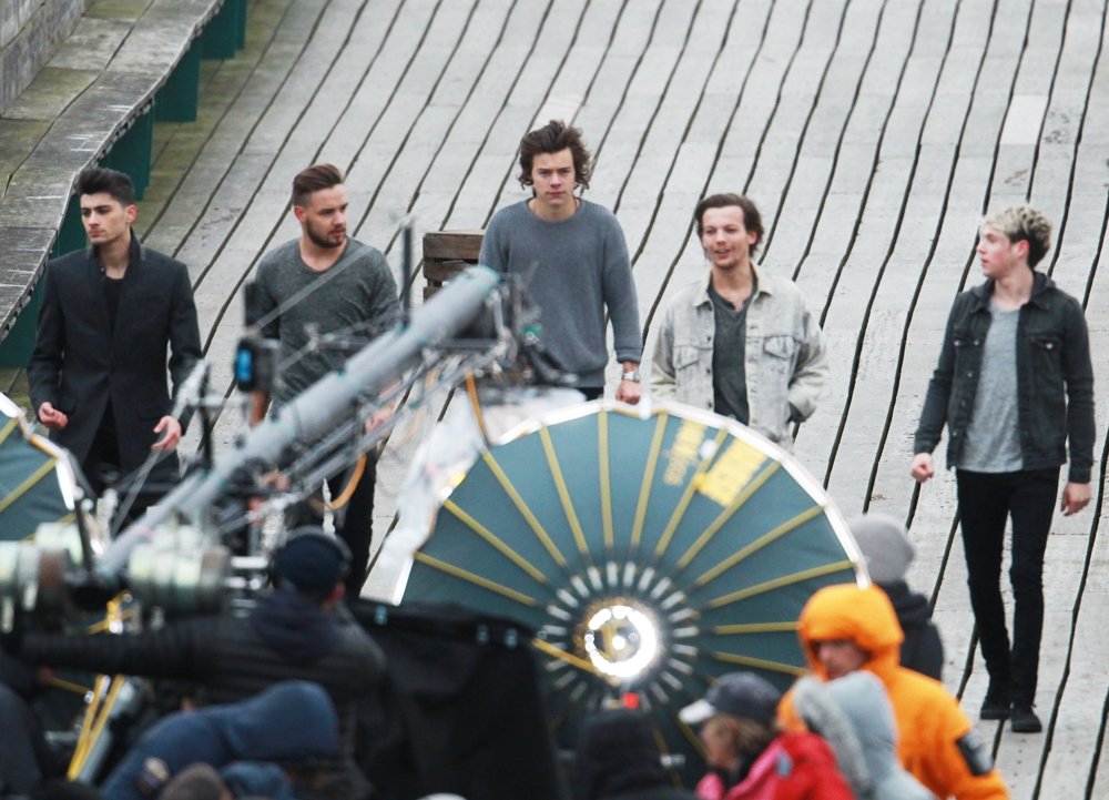 One Direction Shoot A Music Video