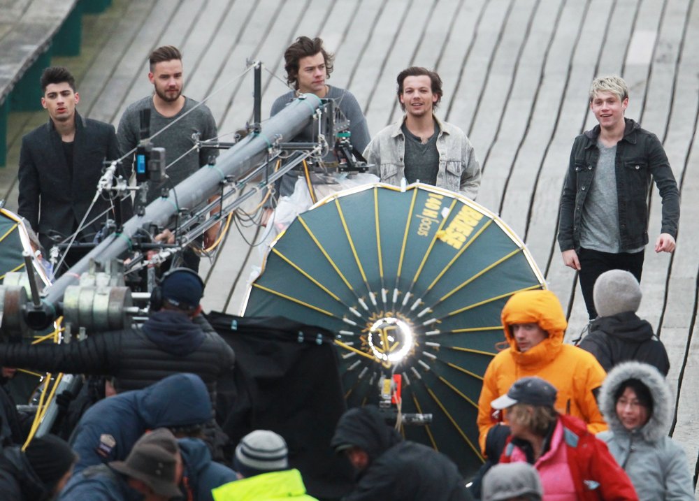 One Direction Shoot A Music Video