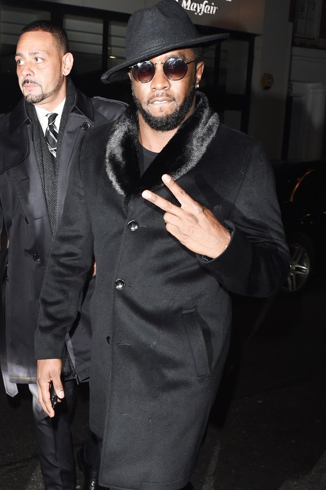 P. Diddy Seen Out and About in London
