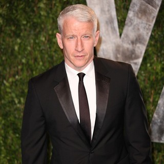 Anderson Cooper in 2012 Vanity Fair Oscar Party - Arrivals