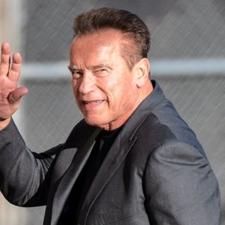 Arnold Schwarzenegger at Jimmy Kimmel Live!