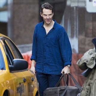 Benedict Cumberbatch Filming Melrose