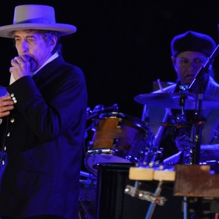 Bob Dylan in Bob Dylan Performing live at The Hop Farm Music Festival 2012 - Day 3