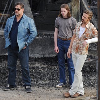 On The Set of Movie The Nice Guys Filming
