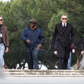 On The Set for Movie Spectre