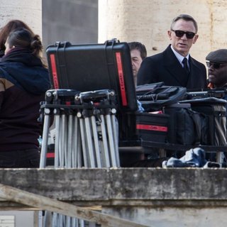 On The Set for Movie Spectre