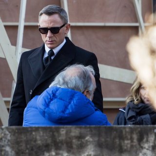 On The Set for Movie Spectre