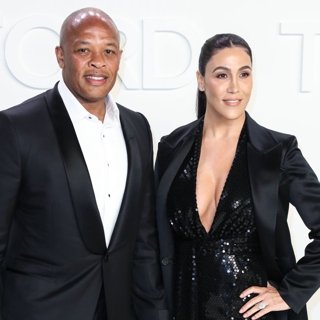 Dr. Dre, Nicole Young in The Tom Ford: Autumn-Winter 2020 Fashion Show