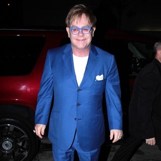 Elton John Celebrates 66th Birthday