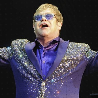 Elton John Performing at Tussling Castle