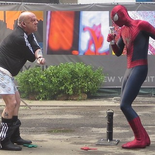 On The Set of The Amazing Spider-Man 2