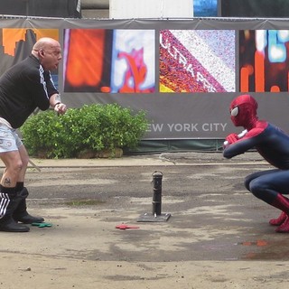 On The Set of The Amazing Spider-Man 2