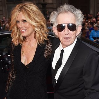 Patti Hansen, Keith Richards in GQ Men of The Year Awards 2015 - Arrivals